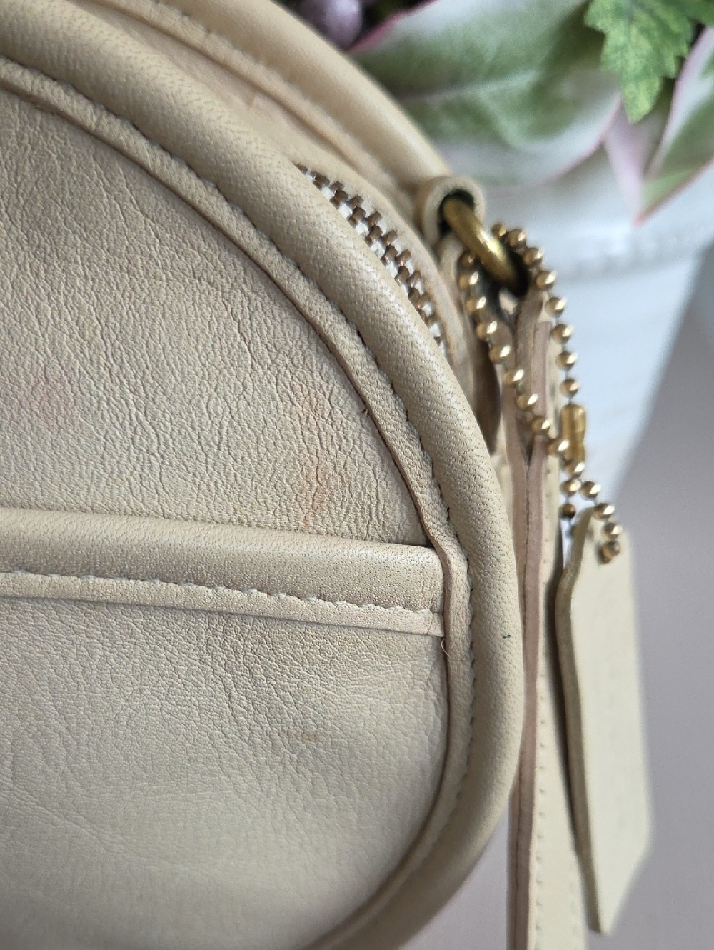 COACH Bone 1995 Chester Leather Crossbody Bag - Picture 3 of 13